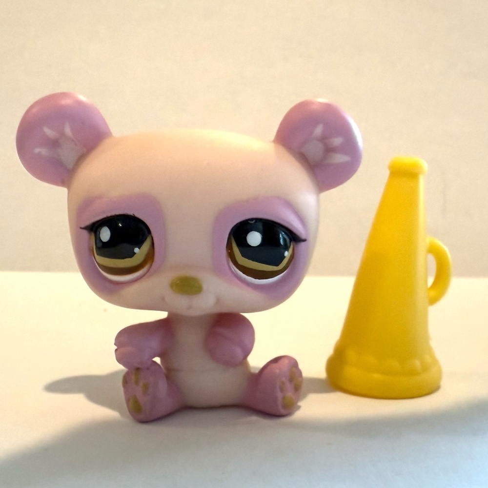 Littlest Pet Shop LPS 899 Pink Panda Bear ~ Authentic